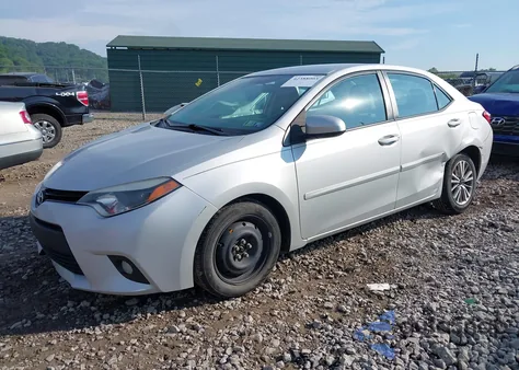 2014 Toyota Corolla Le Plus из США, поврежденный, VIN 2T1BURHE9EC103433